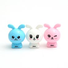 得力/deli 0560 卷笔刀 悠悠兔迷你创意造型 混