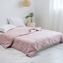 okioki OK21909 超轻薄感日式水洗羽绒被 200*230cm 豆沙色 （单位：条）