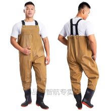 品莠 水裤全身 下水裤全身 下水裤防水裤捕鱼雨裤渔夫裤鞋号43 黑（单位：套）