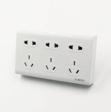 SMC KDM系列长方形多管对接式插座 KDM10S-04 单位：个